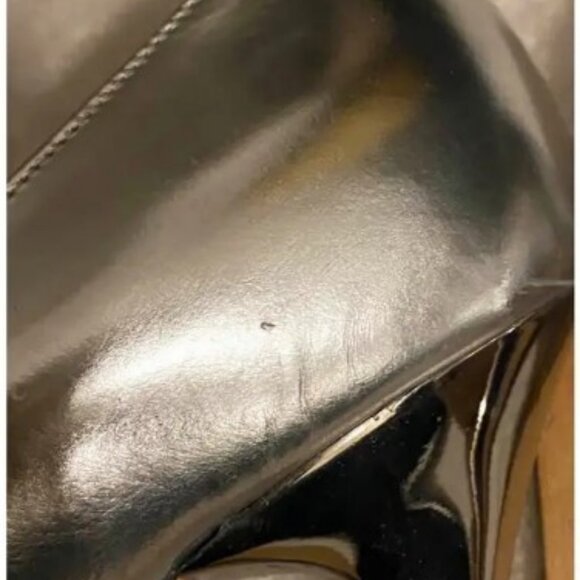 Jimmy Choo Patent leather silver heels - Picture 3 of 15